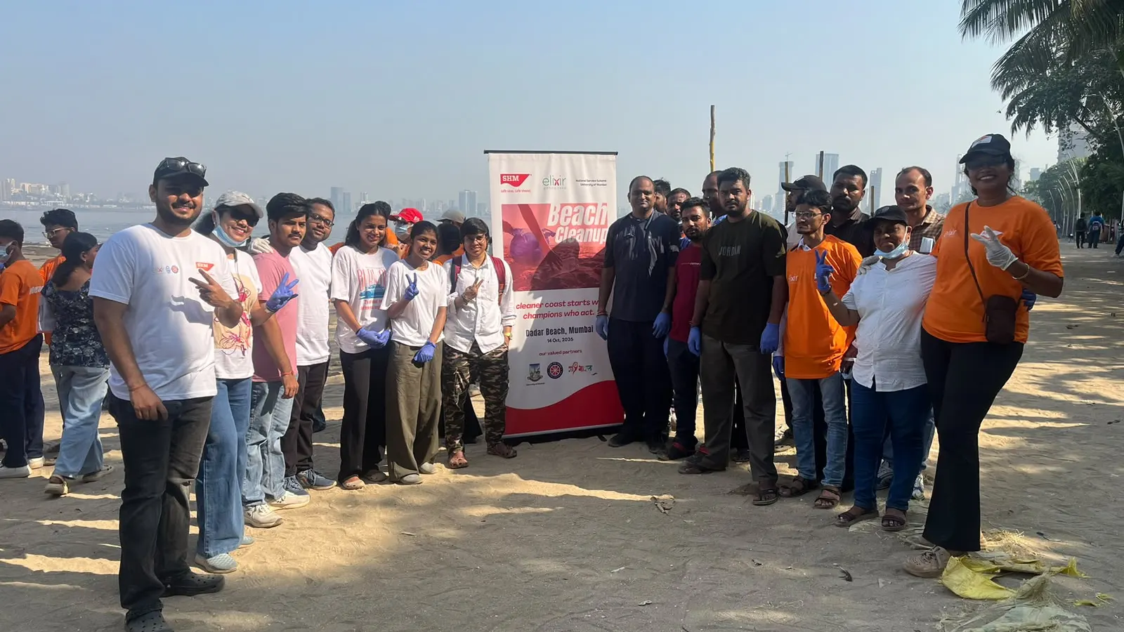 SHM Shipcare Expands Coastal Clean-Up Drive to Mumbai, Reinforcing Marine Conservation Efforts