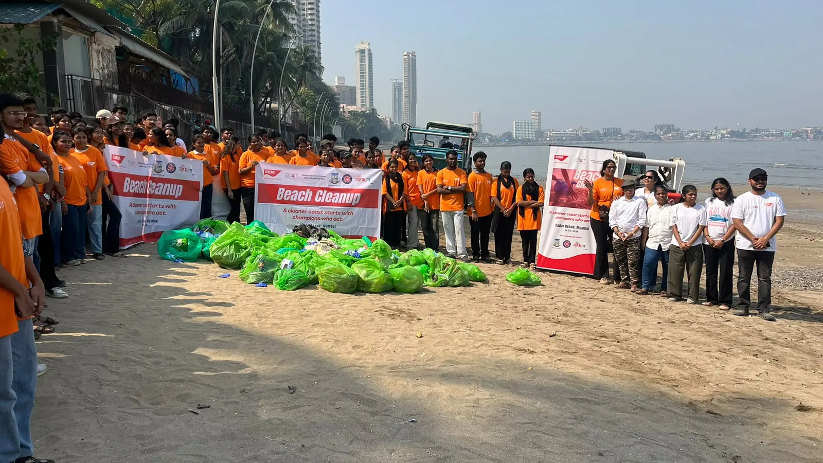 SHM Shipcare Expands Coastal Clean-Up Drive to Mumbai, Reinforcing Marine Conservation Efforts