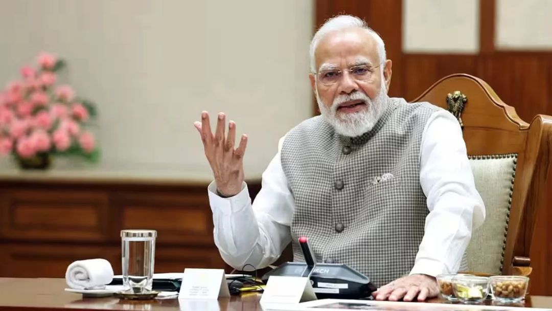 PM Modi Inaugurates ₹3,350 Crore Infrastructure Projects in Ladakh.