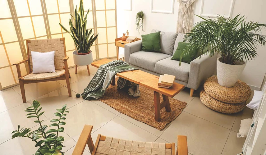How To Use Organic Materials For Home Decor?